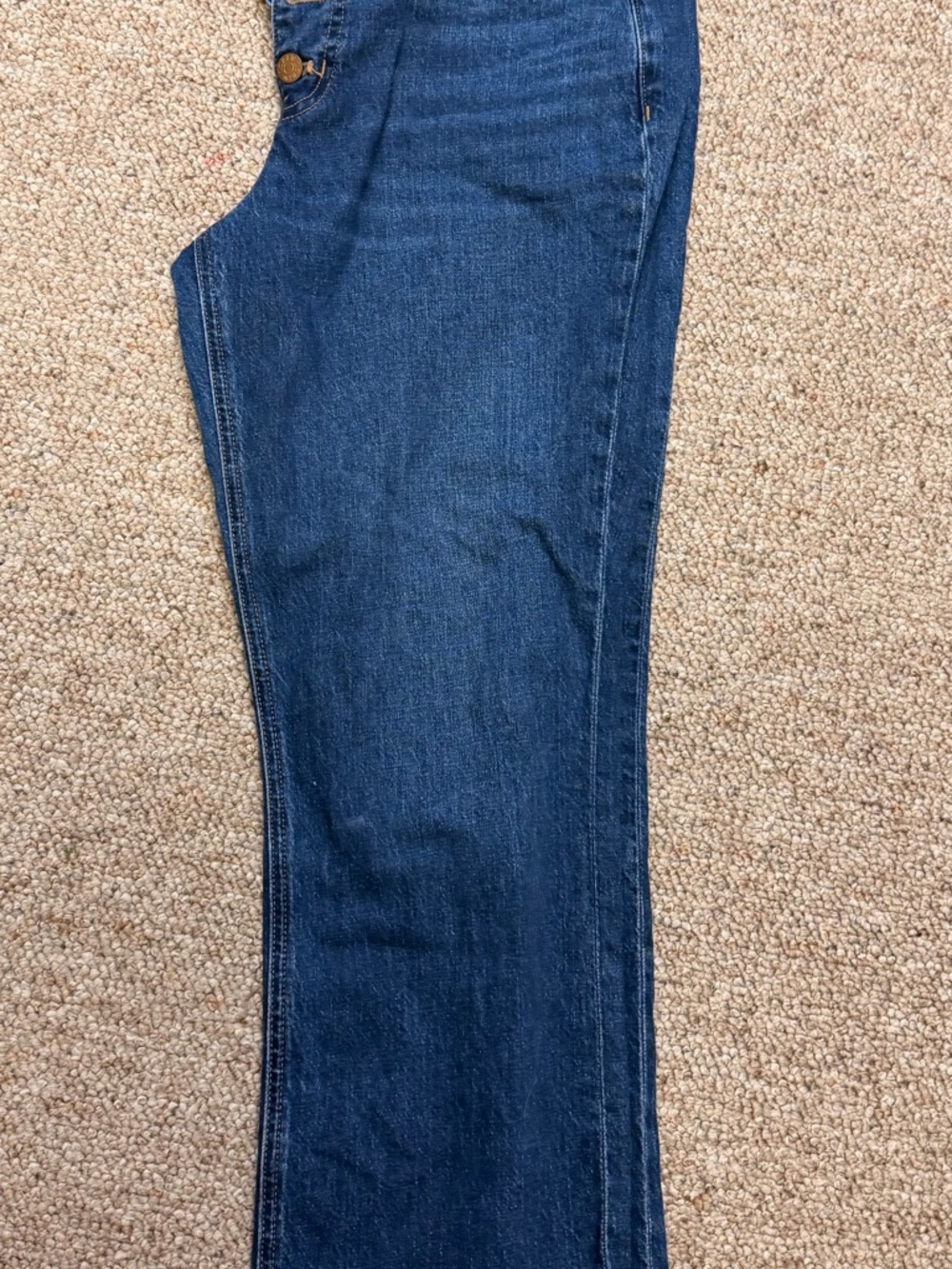 J. Crew Women's Dark Blue Cropped Jeans